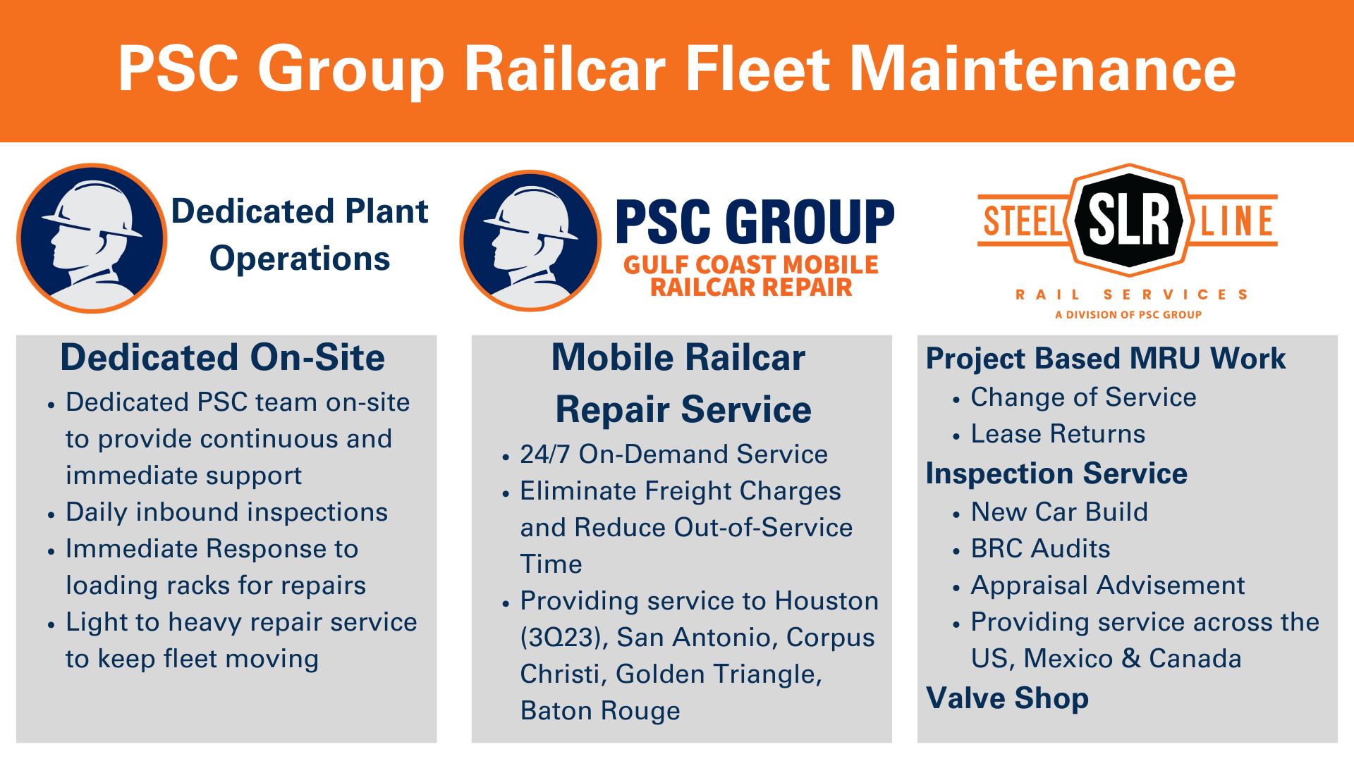Railcar Fleet Maintenance - PSC (4)